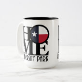 Tasse 2 Couleurs HOME University Park 15oz (Devant gauche)