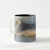 Tasse 2 Couleurs Homme Abyssinien Bleu Étendu (Devant gauche)