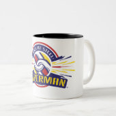 Tasse 2 Couleurs Homme d'acier - Superman (Devant droit)