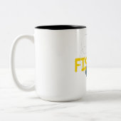 Tasse 2 Couleurs Homme de pêche (Gauche)