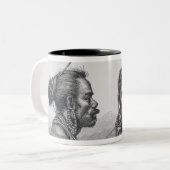 Tasse 2 Couleurs Homme des îles de Ruk (Devant gauche)