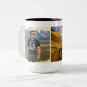 Tasse 2 Couleurs Homme EDM itinérant (Devant gauche)