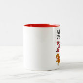 Tasse 2 Couleurs Homme En Pain D'Argent - Attrapez-Moi Si Vous Pouv (Centre)