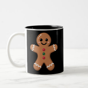 Tasse 2 Couleurs Homme en pain d'épices Biscuit de Noël Cuisson des