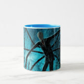 Tasse 2 Couleurs Homme mince dans les bois (Centre)