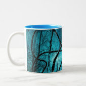 Tasse 2 Couleurs Homme mince dans les bois (Gauche)