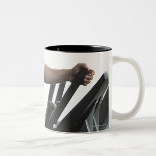 Tasse 2 Couleurs Homme s'exerçant sur Stairmaster