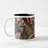 Tasse 2 Couleurs Hommes avec des filets (Gauche)