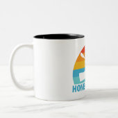 Tasse 2 Couleurs Honeoye Lake New York Kayak (Gauche)