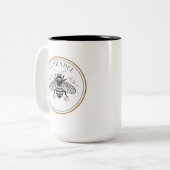 Tasse 2 Couleurs Honey Bee (Devant gauche)