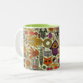 Tasse 2 Couleurs honeydew (Devant gauche)