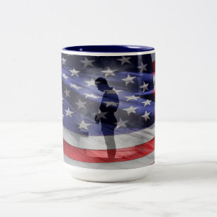 Tasse 2 Couleurs Honor all (album) Heroes of the USA