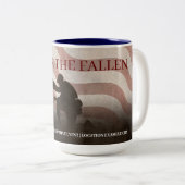 Tasse 2 Couleurs Honorez les Morts (Devant droit)