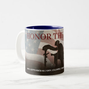 Tasse 2 Couleurs Honorez les Morts