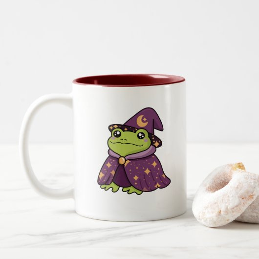 Tasse 2 Couleurs Hopclo le Starbound Toad (Avec donut)