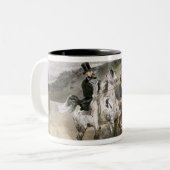 Tasse 2 Couleurs Horace Vernet et ses enfants (Devant gauche)