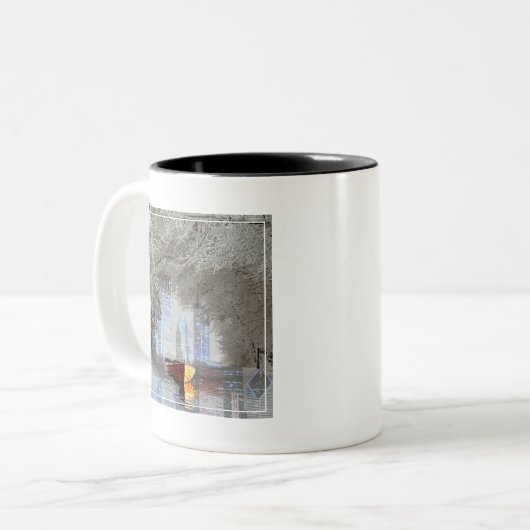 Tasse 2 Couleurs Horizon (Devant gauche)