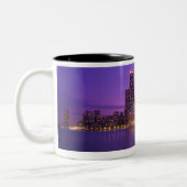 Tasse 2 Couleurs Horizon de Chicago (Gauche)