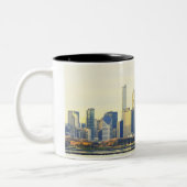 Tasse 2 Couleurs Horizon de Chicago (Gauche)