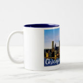 Tasse 2 Couleurs Horizon de Chicago (Gauche)