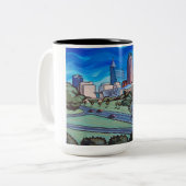 Tasse 2 Couleurs Horizon de Raleigh (Devant gauche)