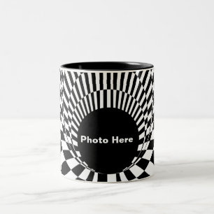 Tasse 2 Couleurs Horizon événement trou noir 3d