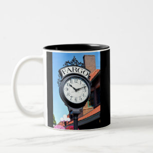 Tasse 2 Couleurs Horloge du fret