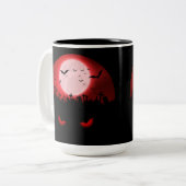 Tasse 2 Couleurs Horloges nocturnes (Devant gauche)