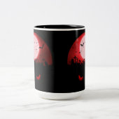 Tasse 2 Couleurs Horloges nocturnes (Centre)