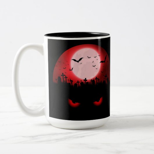 Tasse 2 Couleurs Horloges nocturnes (Gauche)