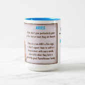 Tasse 2 Couleurs Horoscope : ARIES (classés G) (Centre)