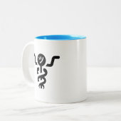 Tasse 2 Couleurs Hors de la poche (Devant gauche)