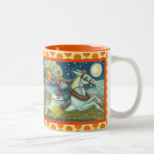 TASSE 2 COULEURS HORSEMAN SCARECROW, HALLOWEEN CLASSIQUE (Droit)