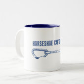 Tasse 2 Couleurs Horseshoe Canyon Ranch Arkansas Escalade Quickdraw (Devant gauche)