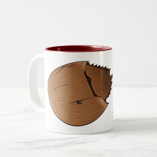 Tasse 2 Couleurs Horseshoe crab (Devant gauche)