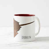 Tasse 2 Couleurs Horseshoe crab (Devant droit)