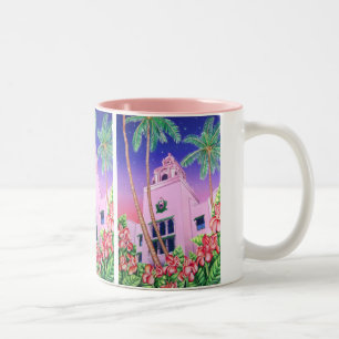 Tasse 2 Couleurs Hôtel hawaïen royal
