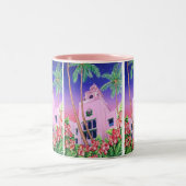 Tasse 2 Couleurs Hôtel hawaïen royal (Centre)