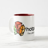Tasse 2 Couleurs hotPadsCoffeeMug (Devant gauche)