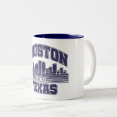 Tasse 2 Couleurs Houston, Texas (Devant droit)