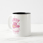 Tasse 2 Couleurs Howdy Cowboy De 3E Année Revenir À L'École (Devant gauche)