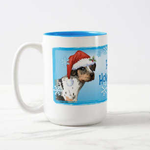 Tasse 2 Couleurs Howliday heureux Catahoula