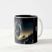 Tasse 2 Couleurs Howling Wolf (Devant droit)
