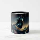 Tasse 2 Couleurs Howling Wolf (Centre)