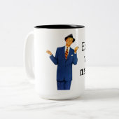 Tasse 2 Couleurs Hoy je madres de vallée ! (Devant gauche)