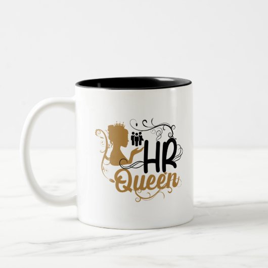 Tasse 2 Couleurs HR Queen Human Resources Women (Gauche)