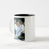 Tasse 2 Couleurs HRH Prince Charles Cowdray 1976 (Devant gauche)