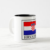 Tasse 2 Couleurs Hrvatska (Devant gauche)