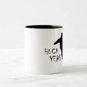 Tasse 2 Couleurs Huck Yeah (Centre)