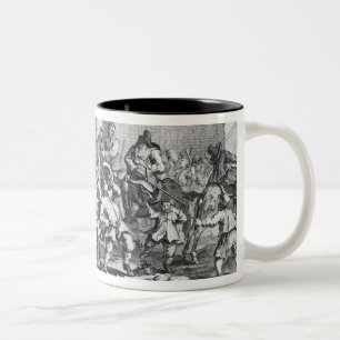 Tasse 2 Couleurs Hudibras rencontre le Skimmington